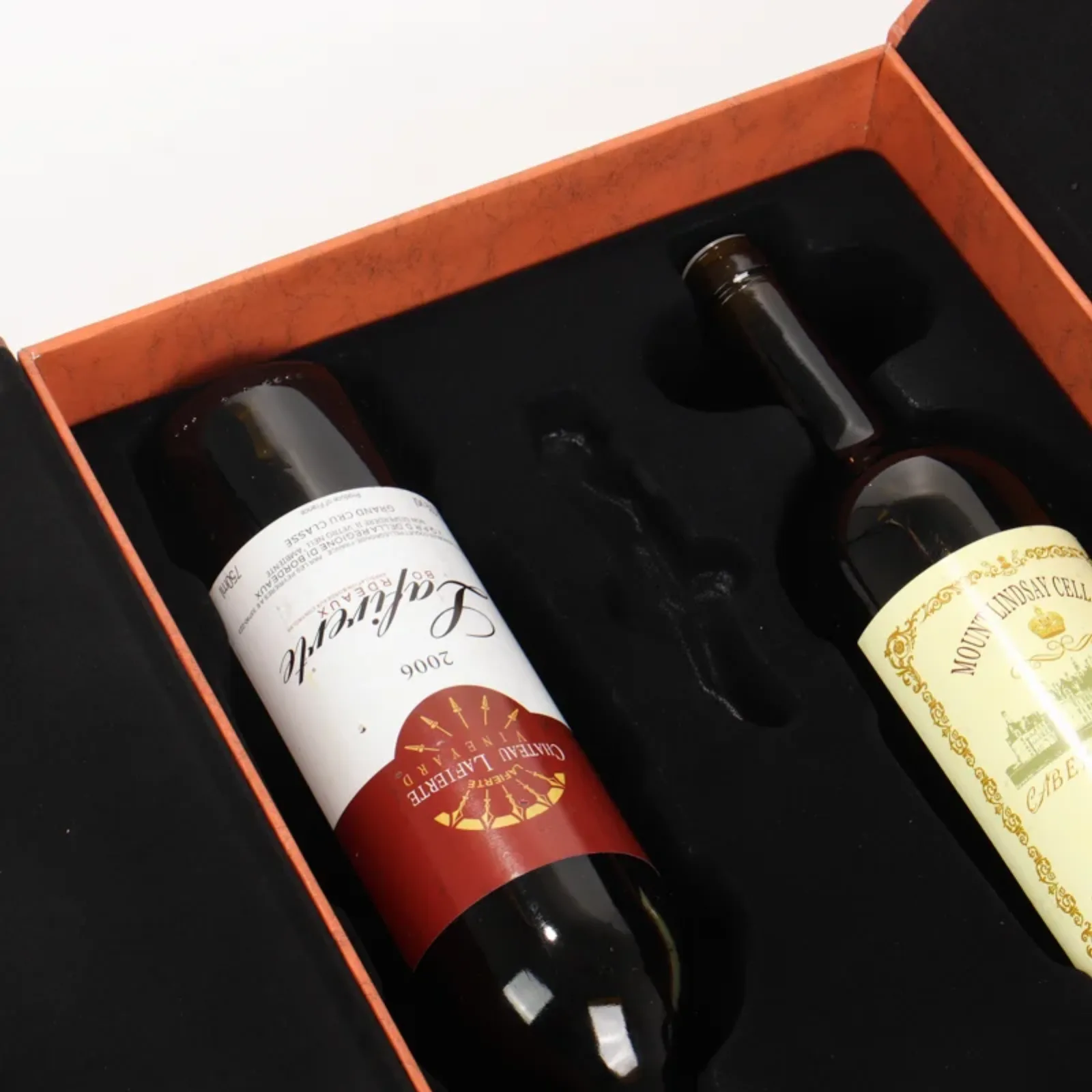 Two-Bottle Rigid Cardboard Wine Gift Box 2