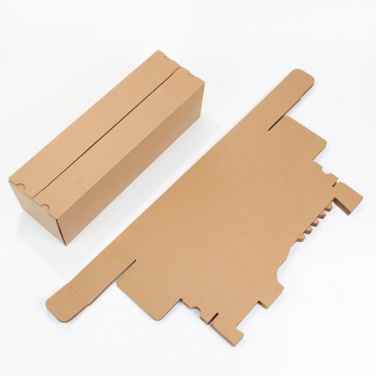 Single-Bottle Corrugated Wine Box with Honeycomb Cushioning 4