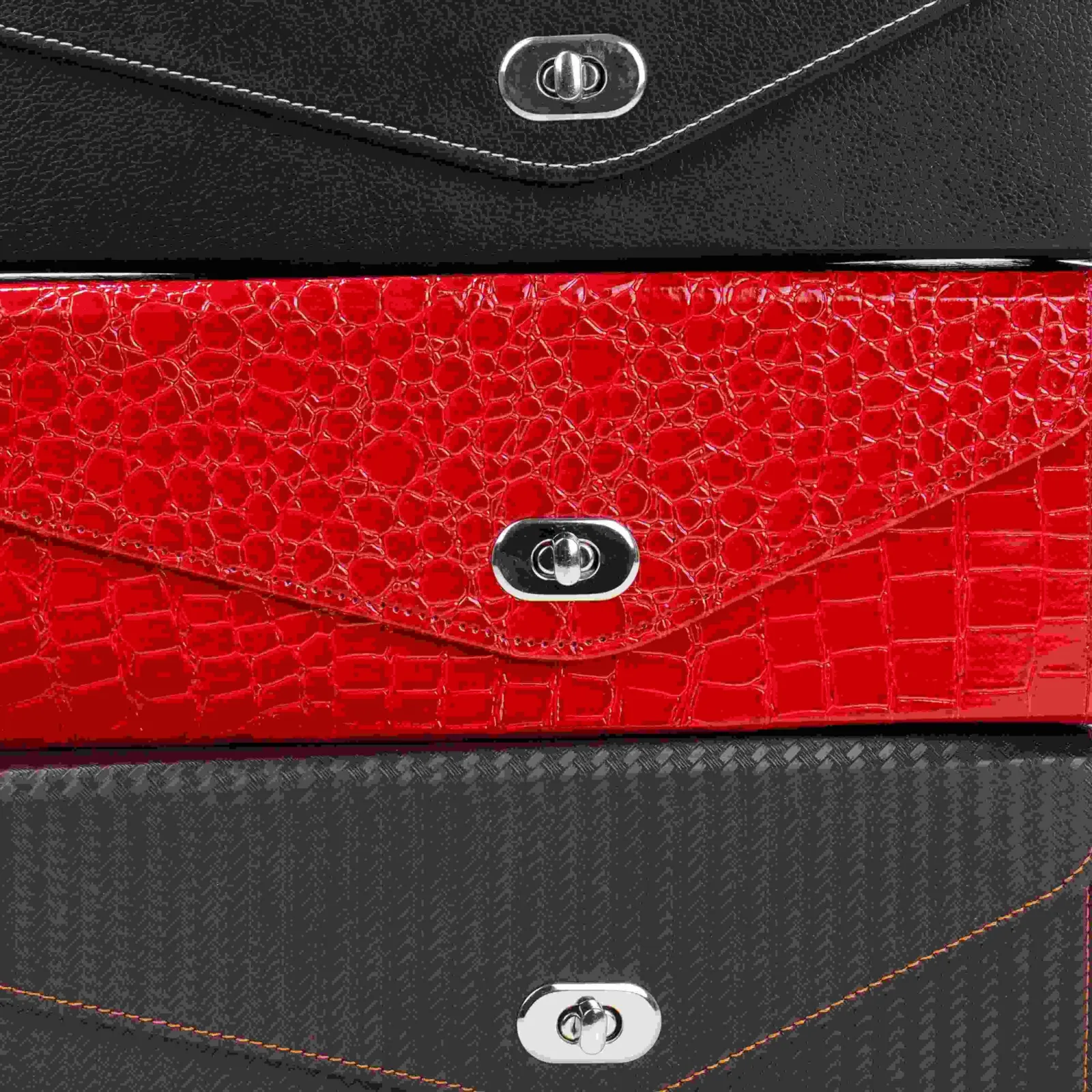 PU Leather Single-Bottle Wine Gift Box with Magnetic Clasp 4