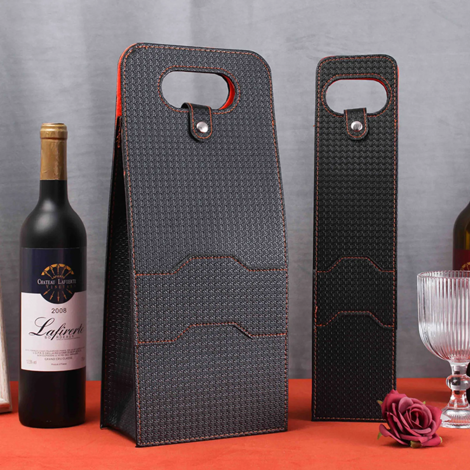 Leather Wine Bag for Gifting 5