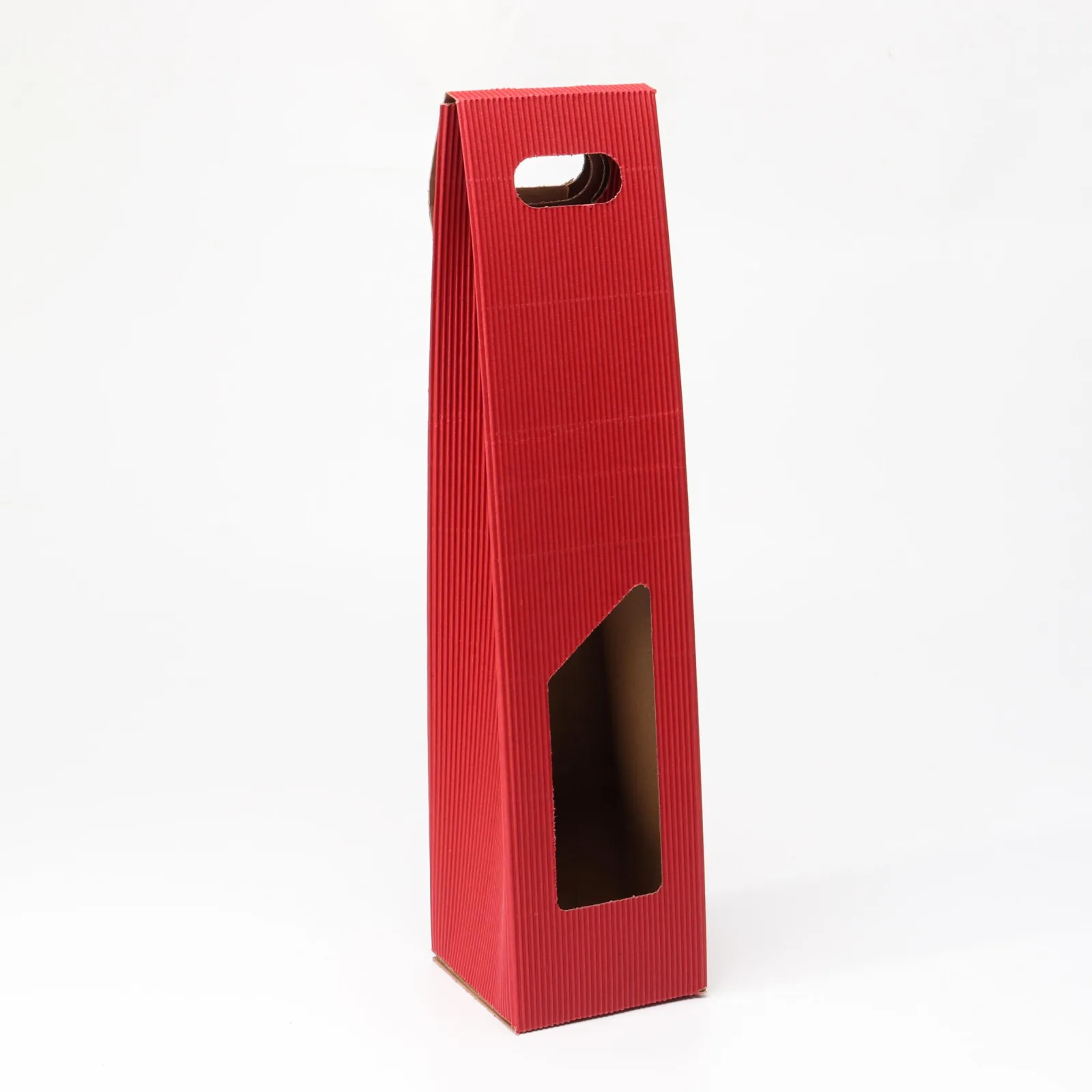 Eco-Friendly Wine Shipping Boxes With Handle, Single to Triple Bottle 3
